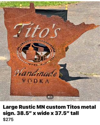 Tito's MN sign