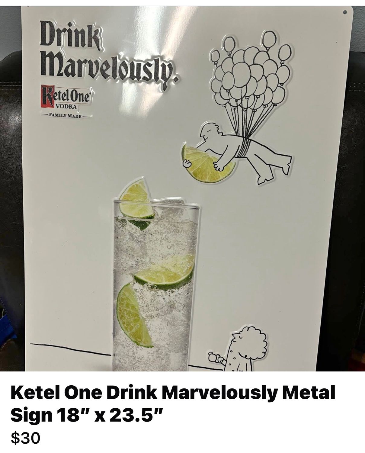 Sign - Ketel One