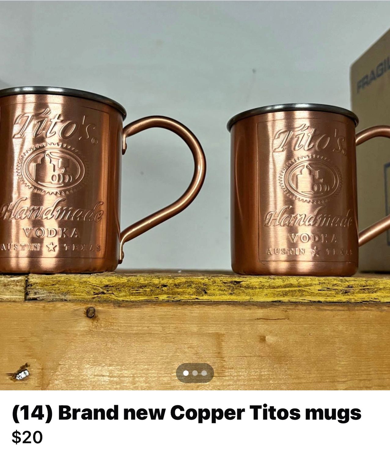 Tito's - Copper Mugs
