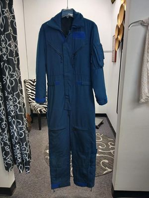 Vintage Air Crew Insulated Coveralls Blue