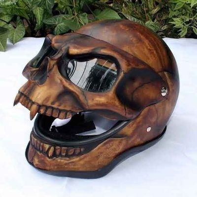 CASCO MOTOCICLISTA SKULL CERTIFICACION DOT