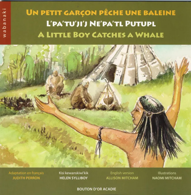 Little Boy Catches a Whale