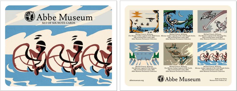 Wabanaki Modern Notecard Set