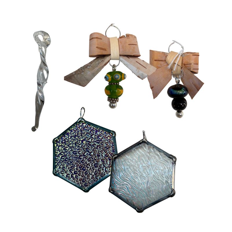 Glass Ornaments by Jen Pictou