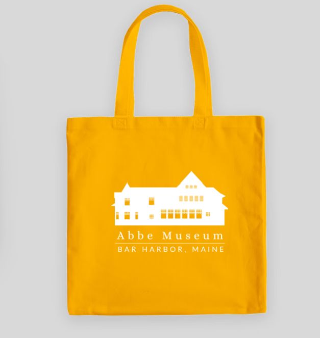 Abbe Museum Yellow Tote Bags