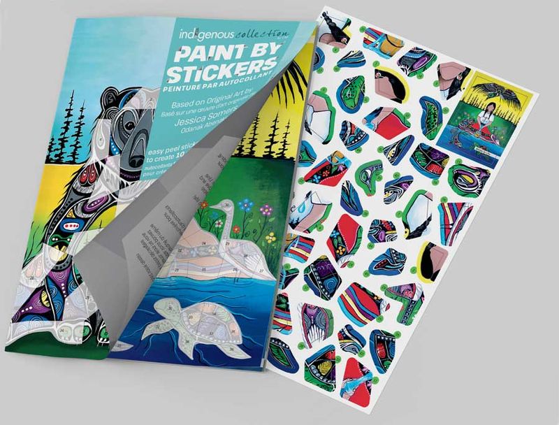 Indigenous Collection Sticker Book