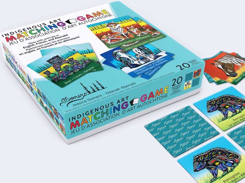 Indigenous Collection Matching Game