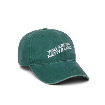 "You Are On Native Land" Cap