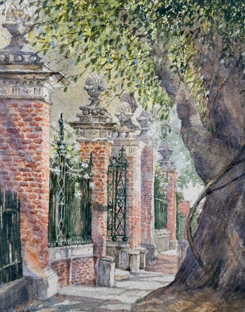 Simmon-Edward&#39;s Pineapple Gate House