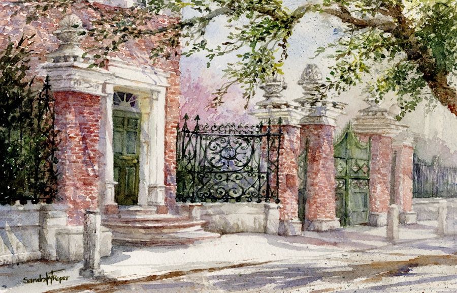 Pineapple Gates of Legare