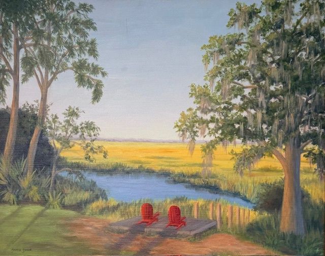 Sunset on the ACE Basin