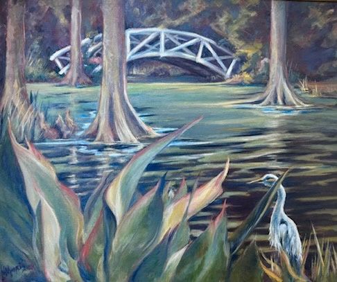 Tranquil Bridge at Magnolia 1