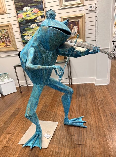 Violinist Frog