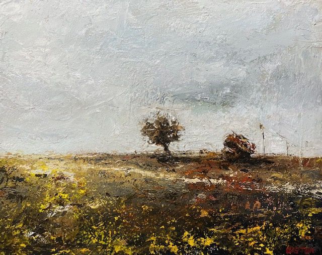 Farmhouse with Dandelions