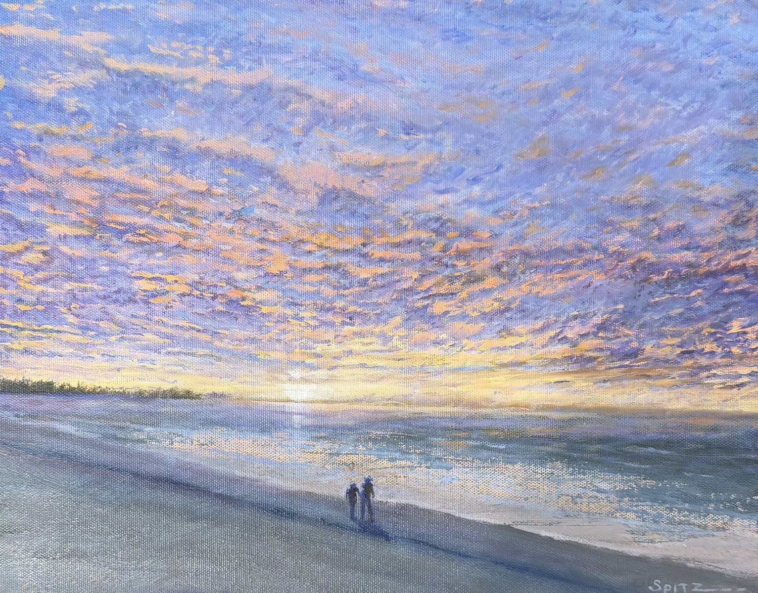 Morning Walk on the Beach