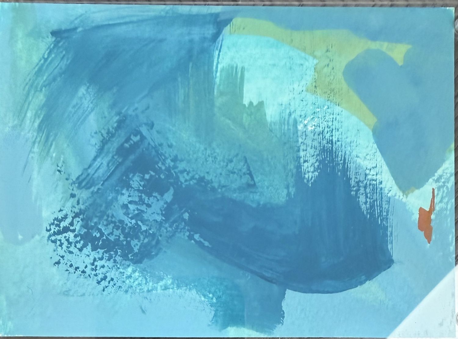 Current (gouache on paper)