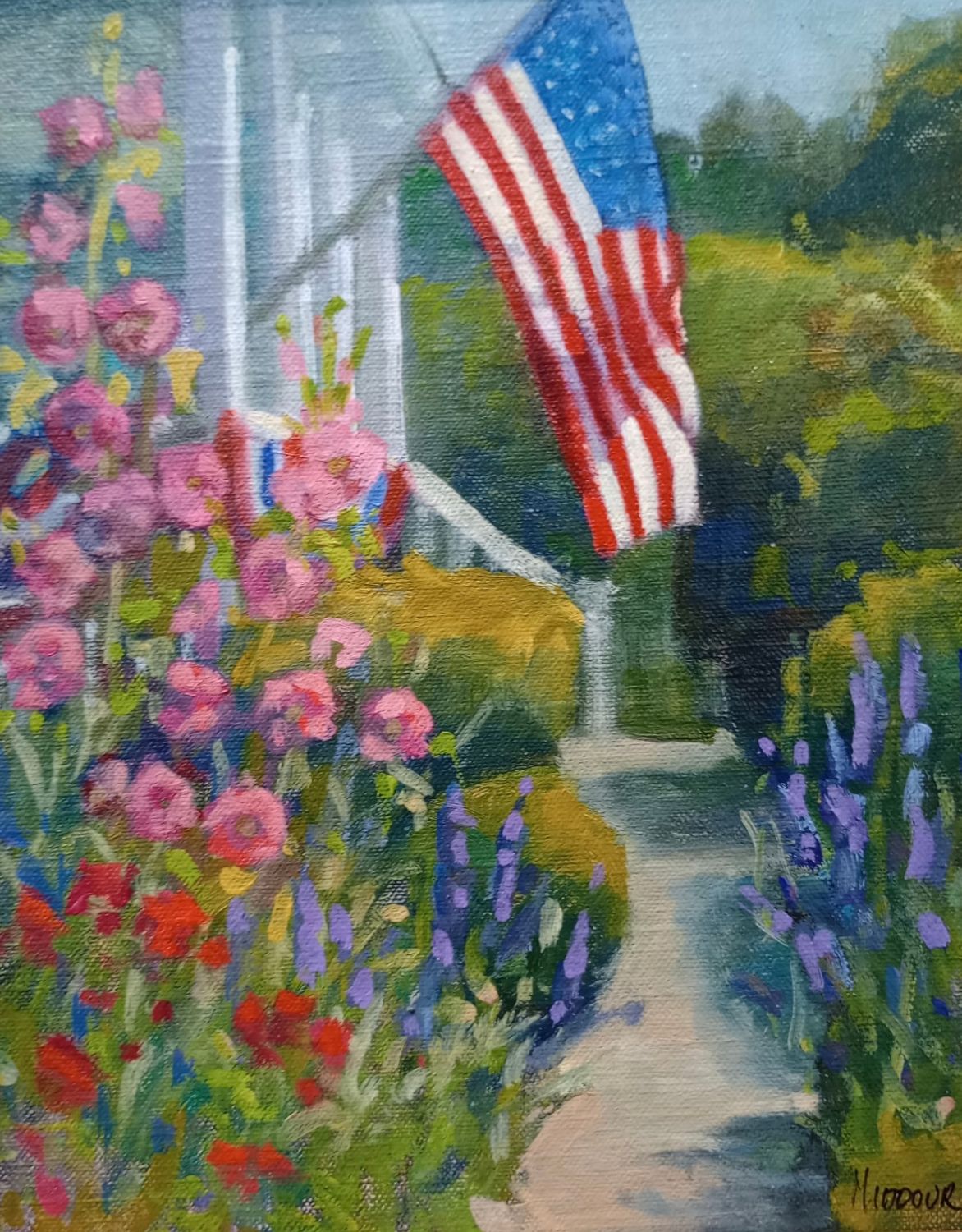 Red, White and Blooming