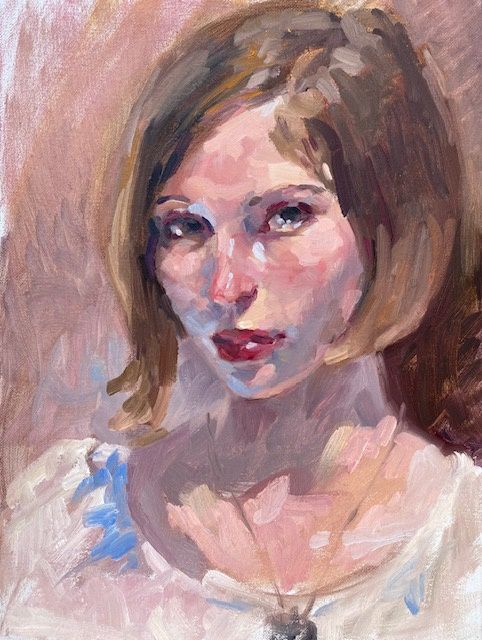 Portrait Sketch of Kristin