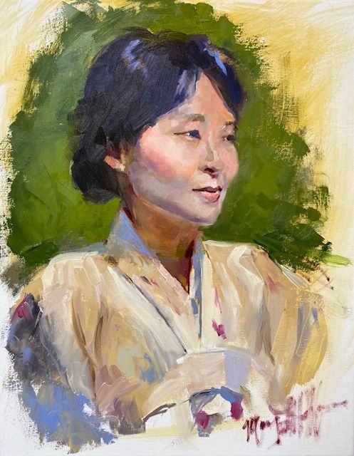 Portrait Sketch of Yoon