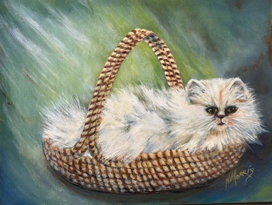 "Hello Kitty" - Minnie in HER Basket