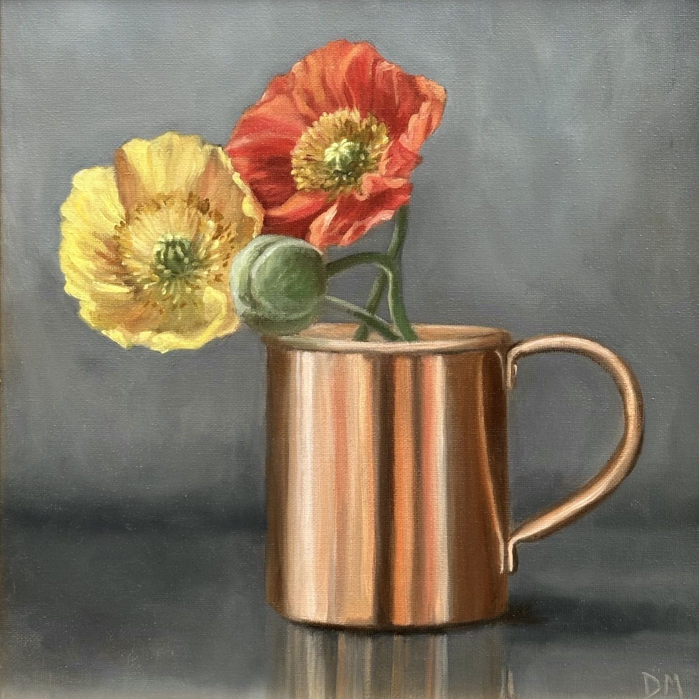 Poppies in Copper