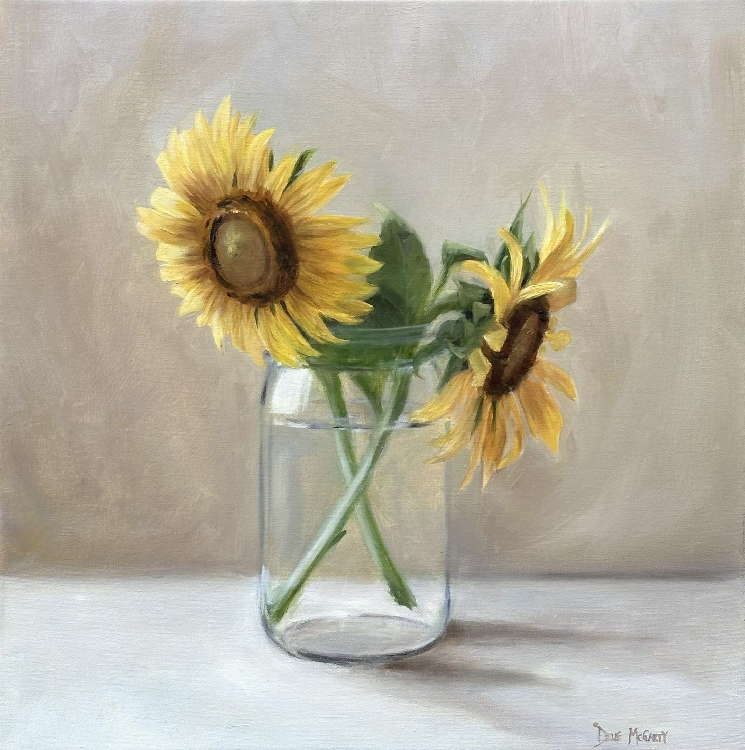 Sunflower Pair