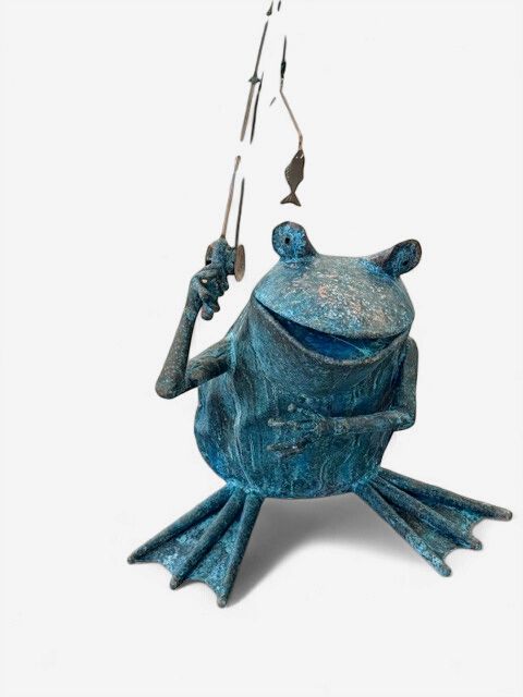 "Little Jonny"-Fishing Frog