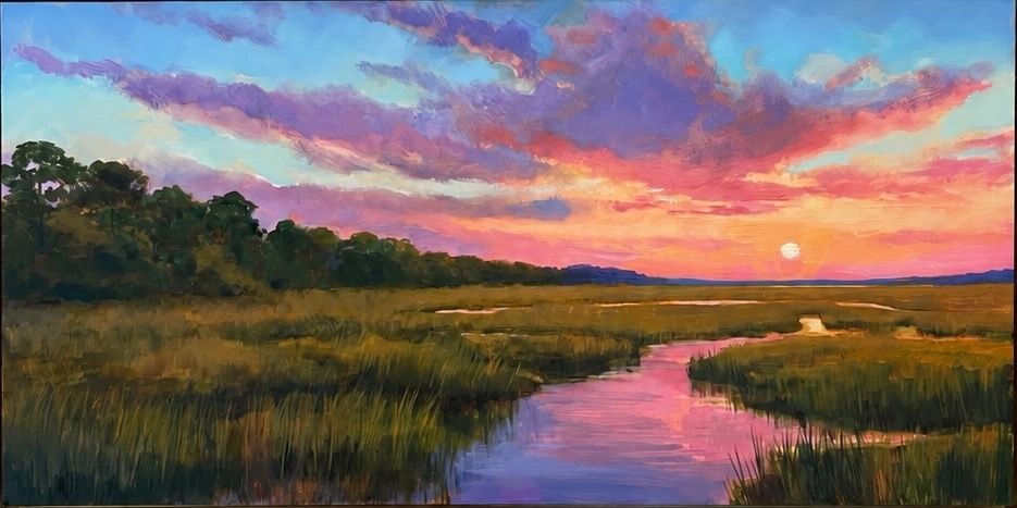 The Marsh Aglow