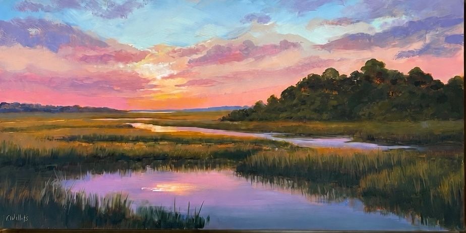 Marsh Island Sunset
