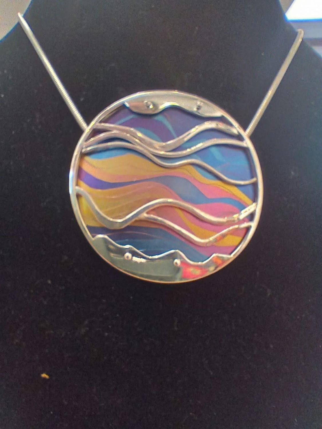Red Tides Necklace P-RdTide