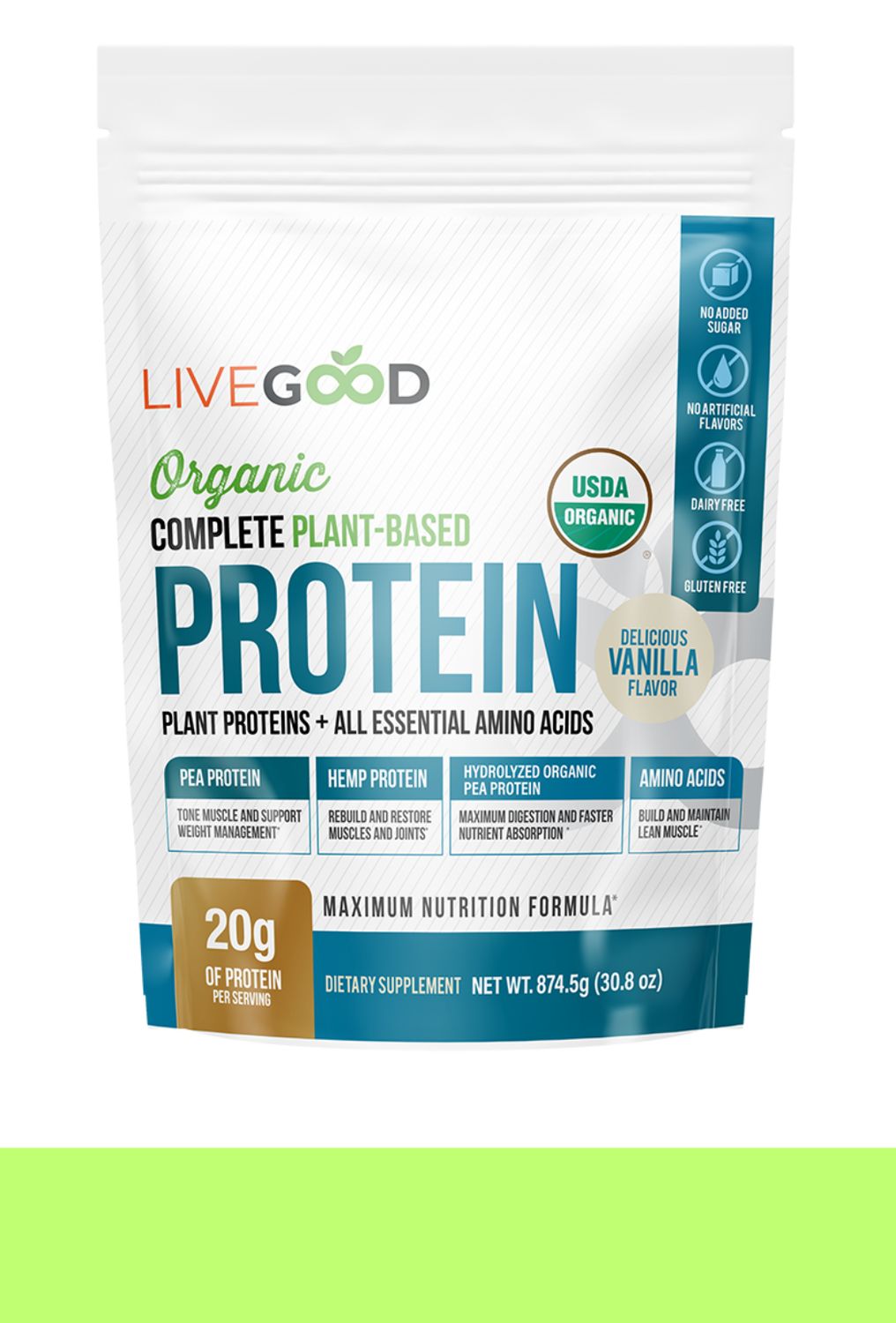 PROTEINA VEGETAL ORGANICA