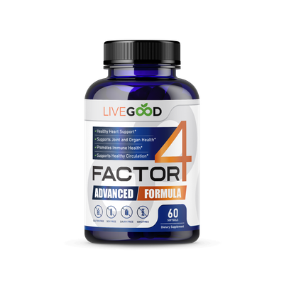FACTOR 4 (Omega 3, CoQ10, Curcuma y ajo)