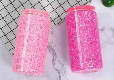 16oz Simli Kar Küresi Özel Siparişler + Ambalaj &amp; Çekiliş Bileti