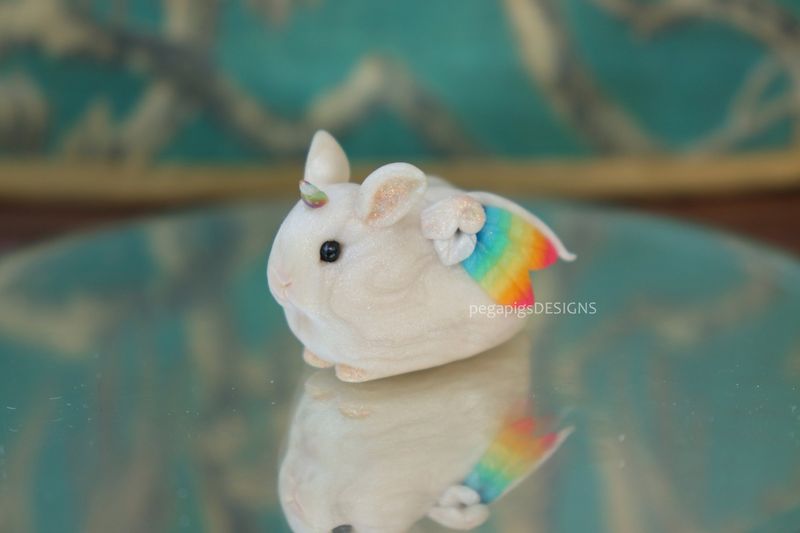 Pearl Unicorn Pegabunny - Rainbow