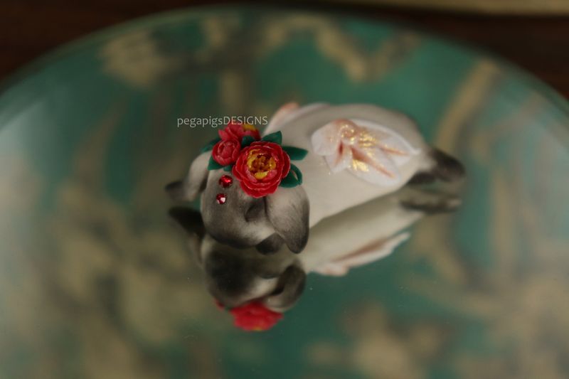 Peony pegabunny siam red/yellow