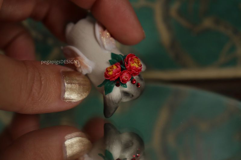 Peony pegabunny siam red/yellow