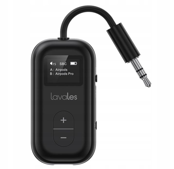 Adapter Bluetooth lavales SafeFly Dual czarny 5.3