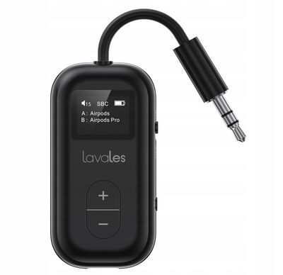 Adapter Bluetooth lavales SafeFly Dual czarny 5.3