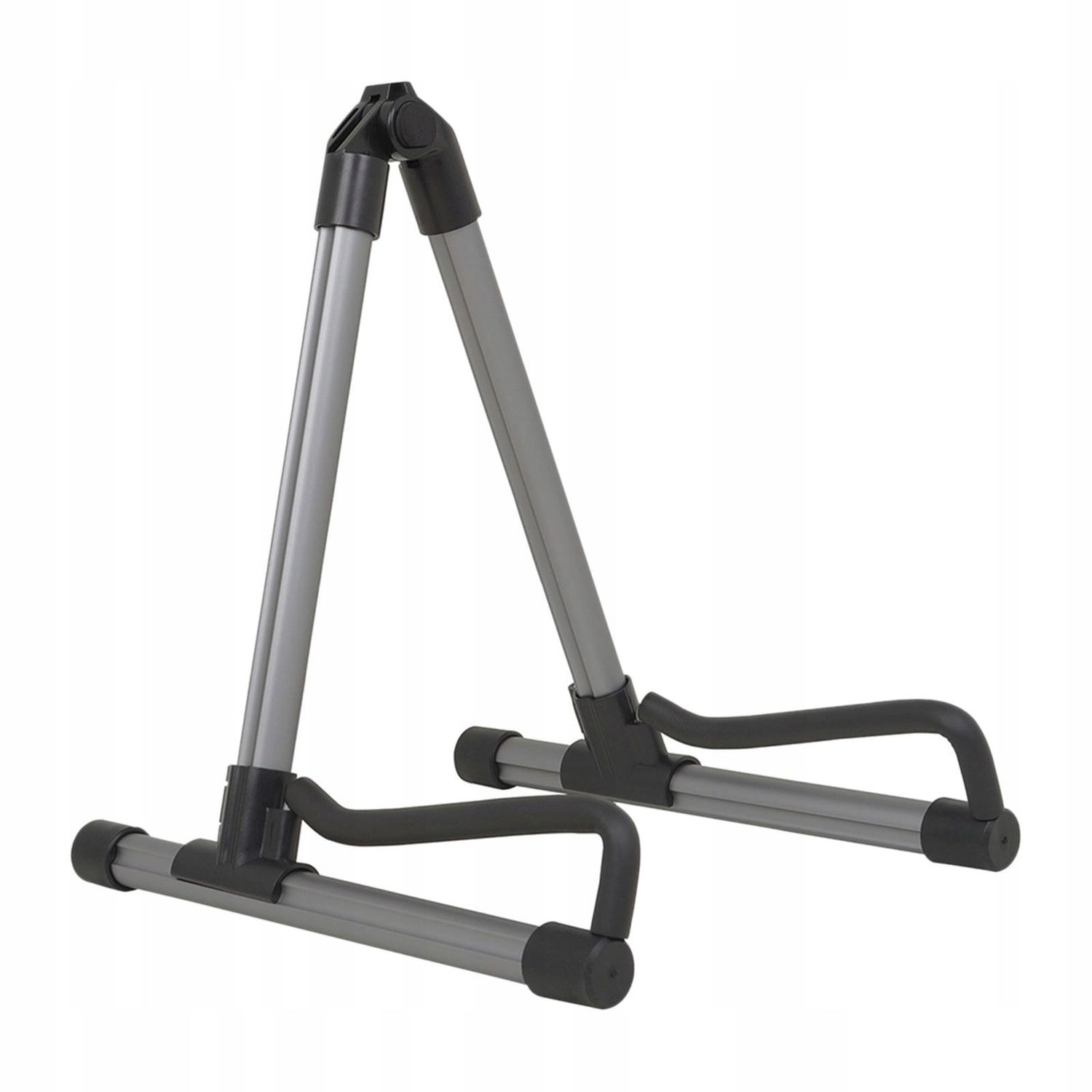 Regulowany podłogowy stojak na gitarę Stojak Szary