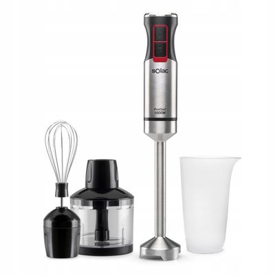 Blender ręczny Solac ProChef 1000W 1000 W srebrny/szary