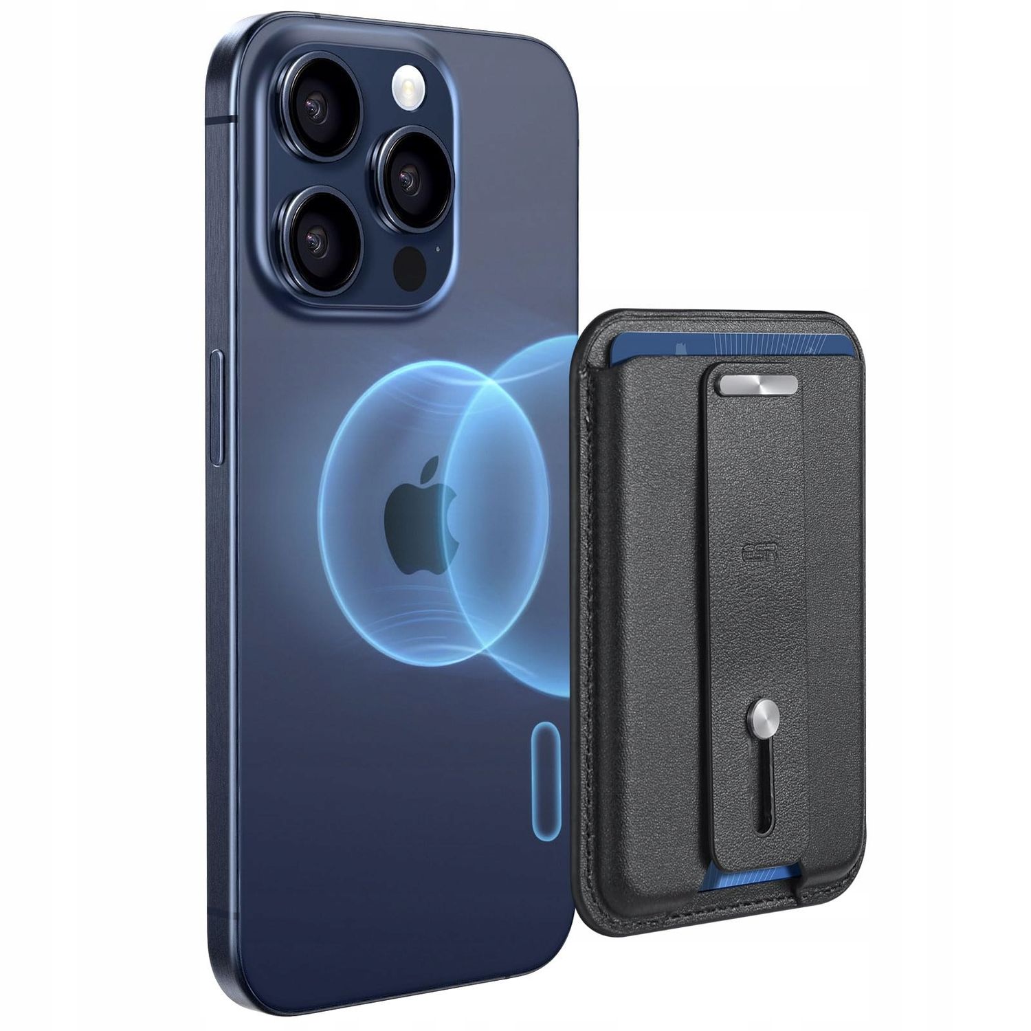 Portfel magnetyczny ESR (HaloLock) (czarny)