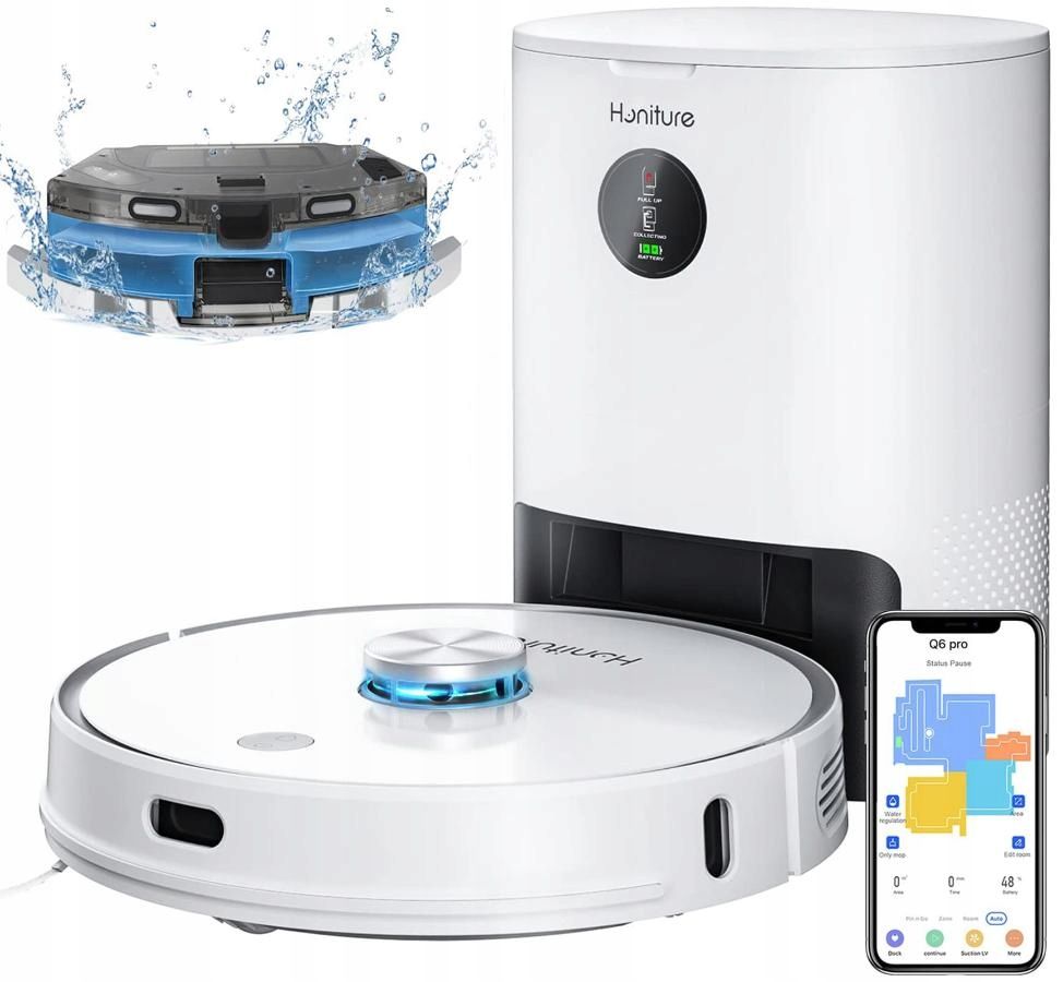 Robot sprzątający Honiture Q6Pro biały