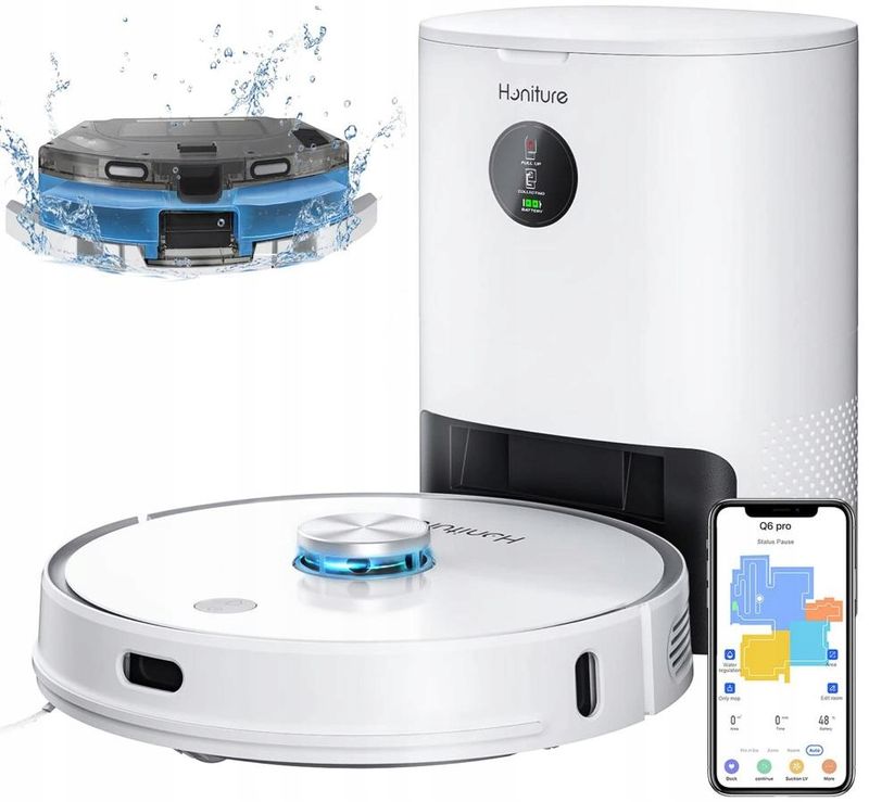 Robot sprzątający Honiture Q6Pro biały