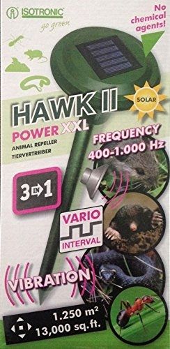 Odstraszacz przeciwko kretom, myszom, psom, ptakom Isotronic