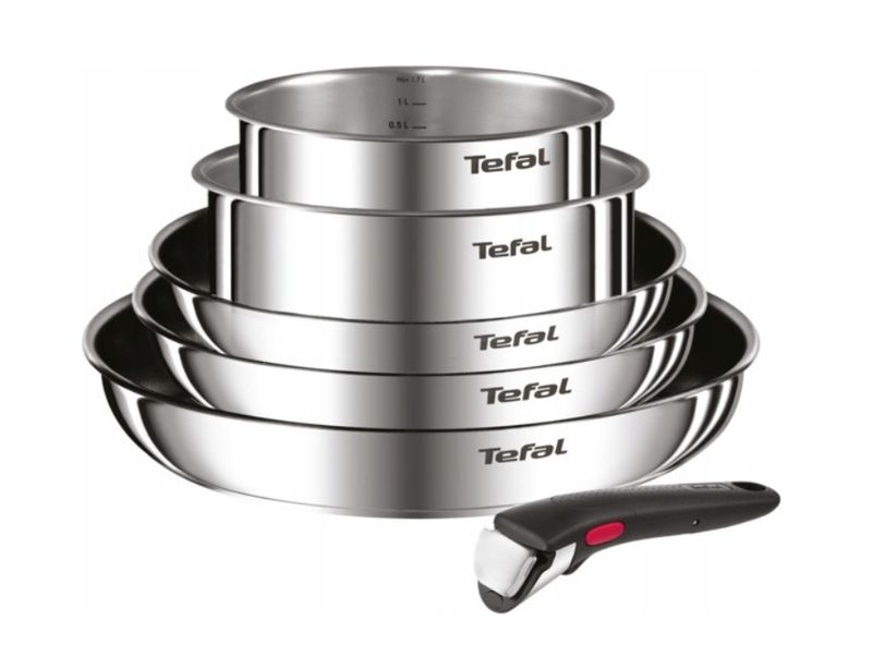 Zestaw garnków i patelni TEFAL Ingenio Cook Eat 6 el. indukcja