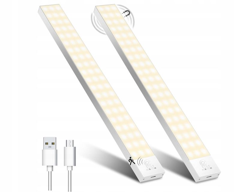 Oświetlenie szuflad 1 W 5V 0,32 m kolor biały 2szt barwa ciepła 3000k