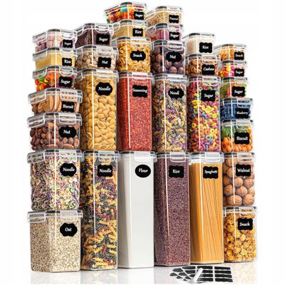 POJEMNIKI HERMETYCZNE NA ZYWNOSC PLASTIKOWE PUDEŁKA SZCZELNE ZESTAW