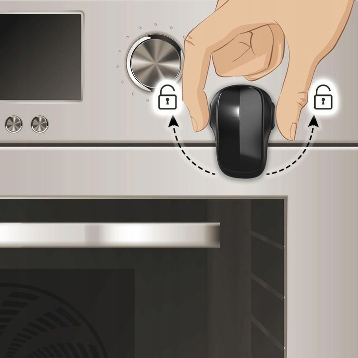 Blokada bezpieczeństwa dla dzieci czarny MOONYBABY