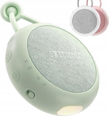 GENERATOR BIAŁEGO SZUMU DLA DZIECKA GŁOŚNIK LAMPKA NOCNA SWEETYFOX ZIELONY