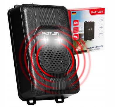 MOBILNY ODSTRASZACZ KUN PATTLER MOŻLIWOŚĆ PODŁĄCZENIA DO AKUMLATORA PRO